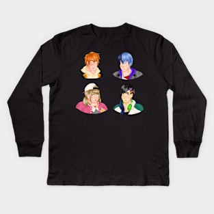 Vivid BAD SQUAD Group Kids Long Sleeve T-Shirt